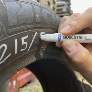 Marker vopsea MULTIPURPOSE QUIK STIK mini, Markal - Img 3