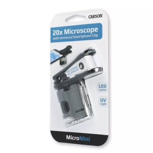 Microscop de buzunar Carson MicroMini cu 20x LED și iluminare UV - Img 9