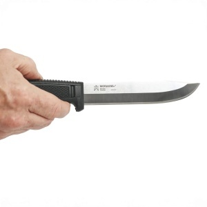 Morakniv Morkret (S) – Cutit Survival Full-Tang Otel Inox Suedez 14C28N 58 HRC si Teaca Click-On MOLLE - Img 2
