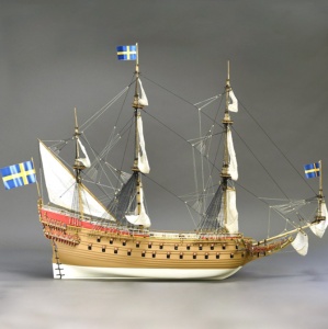 Navomodel nava de razboi Vasa, scara 1:65 - Artesania Latina - Img 7