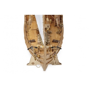 Nina - Caravela lui Columb 1492, Navomodel Amati, Scara 1:65 Lungime 37cm - Img 6