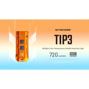 Nitecore TIP3, Lanterna Breloc 720 Lumeni, MCT - Img 4
