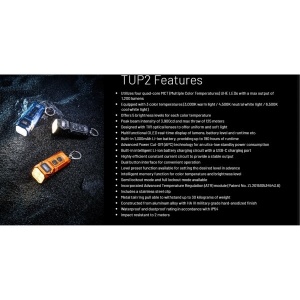 Nitecore TUP2, Lanterna Breloc Neagra 1200 Lumeni - Img 13