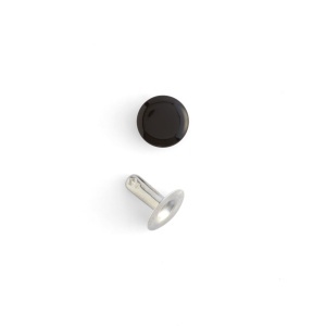 Nituri rapide (Rapid Rivets), finisaj gunmetal mat sau negru lucios, set 100 buc - Tandy Leather - imagine 2
