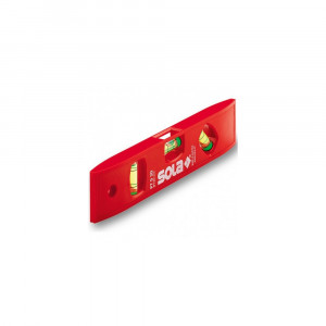 Nivela din plastic PT 5 3 bule, SOLA - Img 1