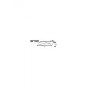 NT Cutter BSL-11P Set 10 Lame Scurte Segmentate 18mm - Img 2