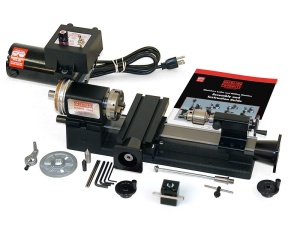 Pachet strung de banc Sherline 4100-A CNC si Kit upgrade strunguri CNC 8765 - Img 1