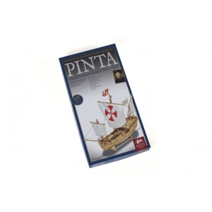 Pinta - Caravela lui Columb 1492, Navomodel Amati, Scara 1:65 Lungime 45cm - Img 3
