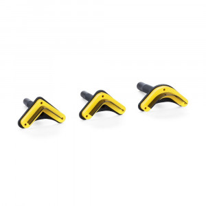 Preducea triunghiulara de capat pt curele piele max 40mm latime - Img 3