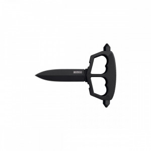 Pumnal Push Dagger Cold Steel Chaos Push Knife CS-80NT3 cu lama din otel carbon SK-5 si teaca Secure-Ex - Img 4