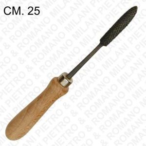Raspel cu maner pentru sculptura lemn si marmura, 25 cm B68325, Milani Utensili - Img 2