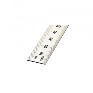 Rigla din inox 200 mm Hedue pentru masurare si trasare