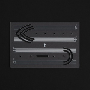 Sablon acrilic pentru gaurile si capetele curelelor (2,5 – 5 cm) (Belt End) - Tandy Leather 3625-00