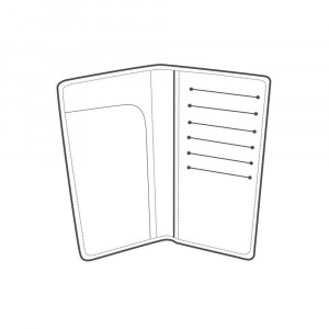 Sablon de portofel Roper - Tandy Leather