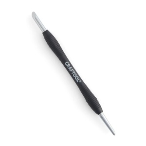 Scula de modelaj piele cu doua capete Craftool Pro, undercut mic / mare - Tandy Leather 8039-12