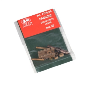 Set 10 tunuri cu afet din lemn pentru navomodelism, Amati - Img 2