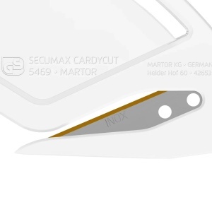 Set 100 buc - Cutter de siguranta de unica folosinta Martor Secumax Cardycut 546922