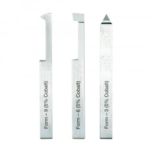 Set 3 cutite pentru filete Proxxon 24540, 8 x 8 x 80 mm, HSS 5% cobalt, pentru strungul PD 250/E - Img 4