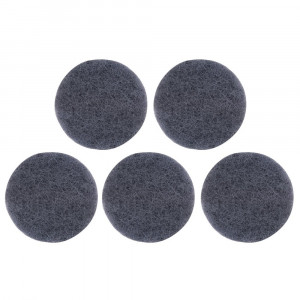 Set 5 discuri din pasla autoadeziva pentru LHW Proxxon 28555, densitate fina - Img 2