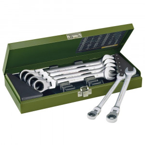 Set chei combinate cu clichet, Proxxon 23068, MICRO-COMBISPEEDER - Img 1