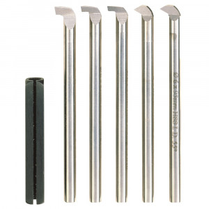 Set cutite pentru filet din HSS Proxxon 24520, 5 cutite, ax 6 mm, pentru PD 250/E si PD 400