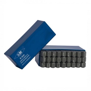 Set poansoane litere mari A-Z Gravurem-S Heidenpeter | 1-16 mm | DIN CK 45
