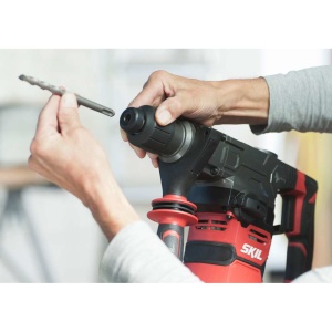 SKIL 1781 GB ciocan rotopercutor RH1E1781GB, 3 functii, VRS, SDS+, 5 J, max 750rpm, 220V, 1.500W, + accesorii si geanta - Img 4