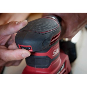 SKIL 7280 DA, Slefuitor 3 in 1 cu zgomot si vibratii reduse SR1E7280DA, 250W, + geanta si accesorii - Img 7