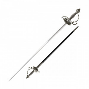 Spadă Cold Steel Cavalier Rapier din oțel carbon 1055 – CS-88FCR