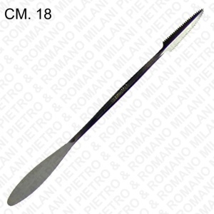 Spatula pentru sculptura in gips 18 cm, Milani Utensili - Img 2