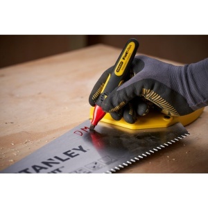 Stanley 0-47-315, Set 3 markere Fatmax, negru, albastru si rosu, permanente cu varf lat - Img 10