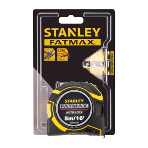 Stanley XTHT0-33503, ruleta autolock fatmax 5m, Mylar®, BladeArmor, magnet fix, 5m/16Inch x 32mm + un carlig detasabil, blister - Img 4