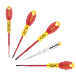 Stanley XTHT0-62693, set de 5 surubelnite izolate VDE PH, slim, blister - Img 1