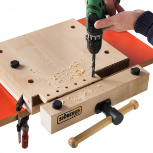 Statie de lucru portabila pentru tamplarie HOBBY SMART VICE, Sjobergs - Img 4