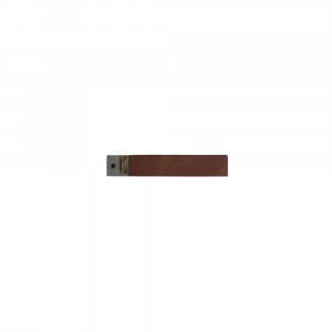 Strop din piele cu doua fete si maner plat SDPMP (25 cm, 20 x 4.5 cm)