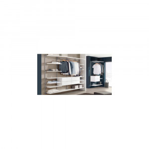 Suport simplu raft pe sina Dolle Single Slot 200mm, pentru rafturi modulare - Img 3