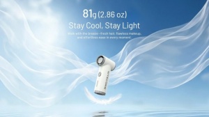 Ventilator de Mana Nitecore NEF NANO, 5 Viteze, Motor Fara Perii, Afisaj OLED, USB-C - Img 8