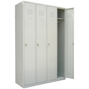 Vestiar metalic 4 usi , 1150x450x1800 mm