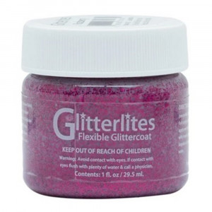 Vopsea acrilica Angelus sclipitoare (Glitter) pentru piele, 29.5 ml - Img 15