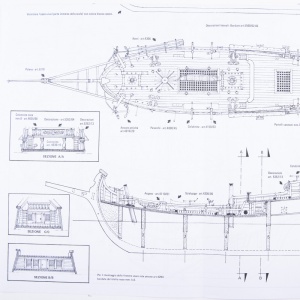 1007 Planuri constructie navomodel Amati Polacca Venetiana - Img 2