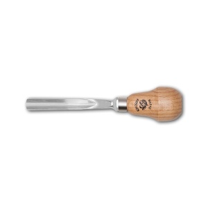 5640 Dalta forma V curba scurta pt sculptura, maner para CUT 39 Two Cherries. - Img 1