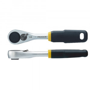 Antrenor cu clichet pentru biti Proxxon 23158, HEX 1/4", 72 dinti, lungime 120 mm - Img 6