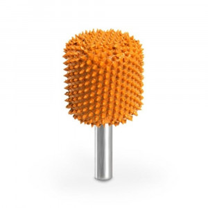 Biax sculptura lemn SABURR - Cap cilindric rotunjit 1" X 1" - Img 2