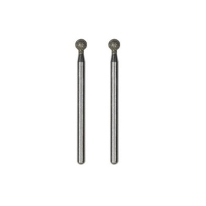 Biaxuri diamantate sferice Proxxon 28226, varf 4,4 mm, ax 2,35 mm, set 2 bucati