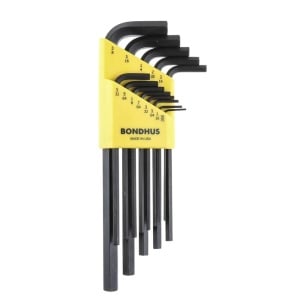 Bondhus 12137, Set 13 chei L HEX HLX13, lungi, ProGuard finish, INCH, HEX 0.050in-3/8in - Img 1