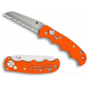 Briceag Autonomy™ G-10 orange, Spyderco - Img 3
