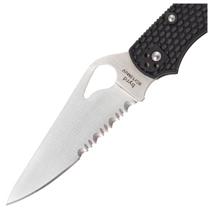 Briceag Cara Cara™ 2 FRN cu lama semi zimtata, Spyderco - Img 5