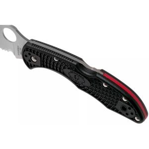 Briceag Delica® 4 Lightweight Thin Red Line, Spyderco - Img 6