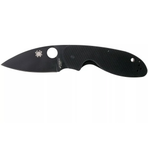 Briceag Efficient™ G-10 negru/lama neagra, Spyderco - Img 1