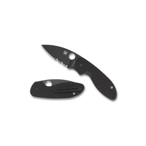 Briceag Efficient™ G-10 negru/lama neagra, Spyderco - Img 11